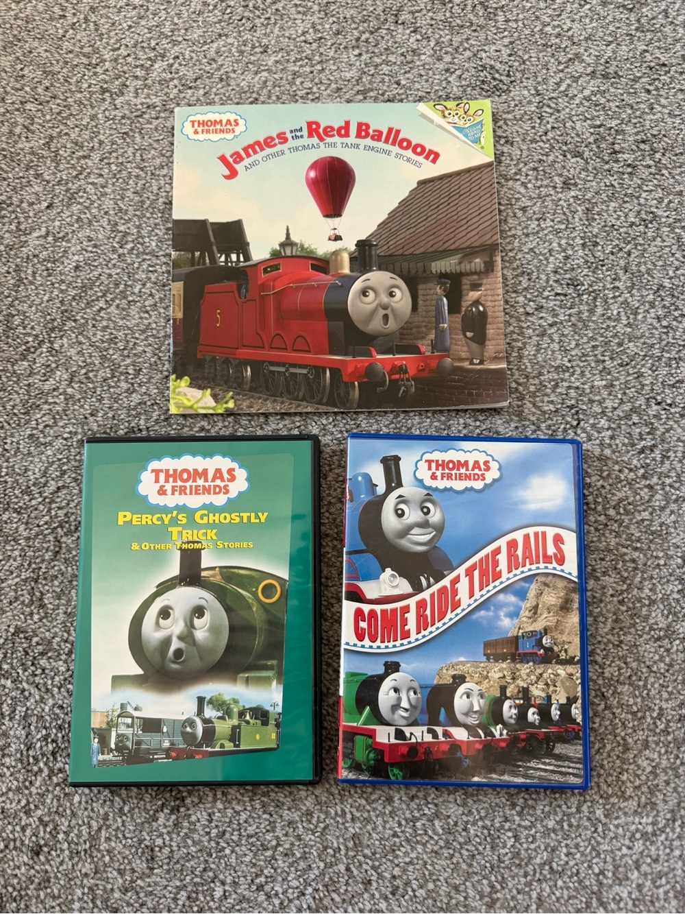 Thomas & Friends DVD + Book Bundle